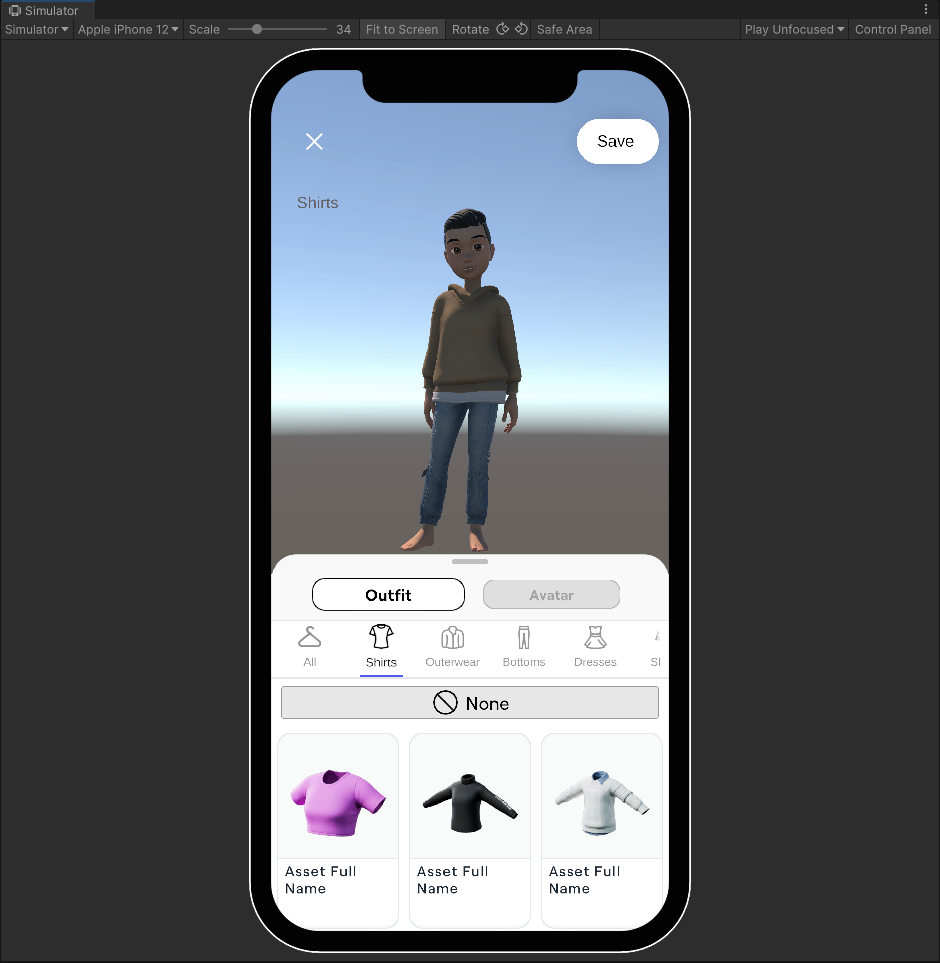 Avatar Editor