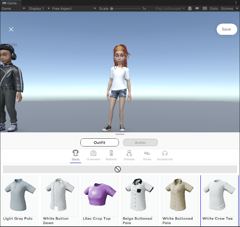 Avatar Editor