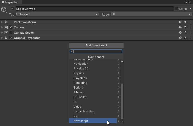 Create Script
