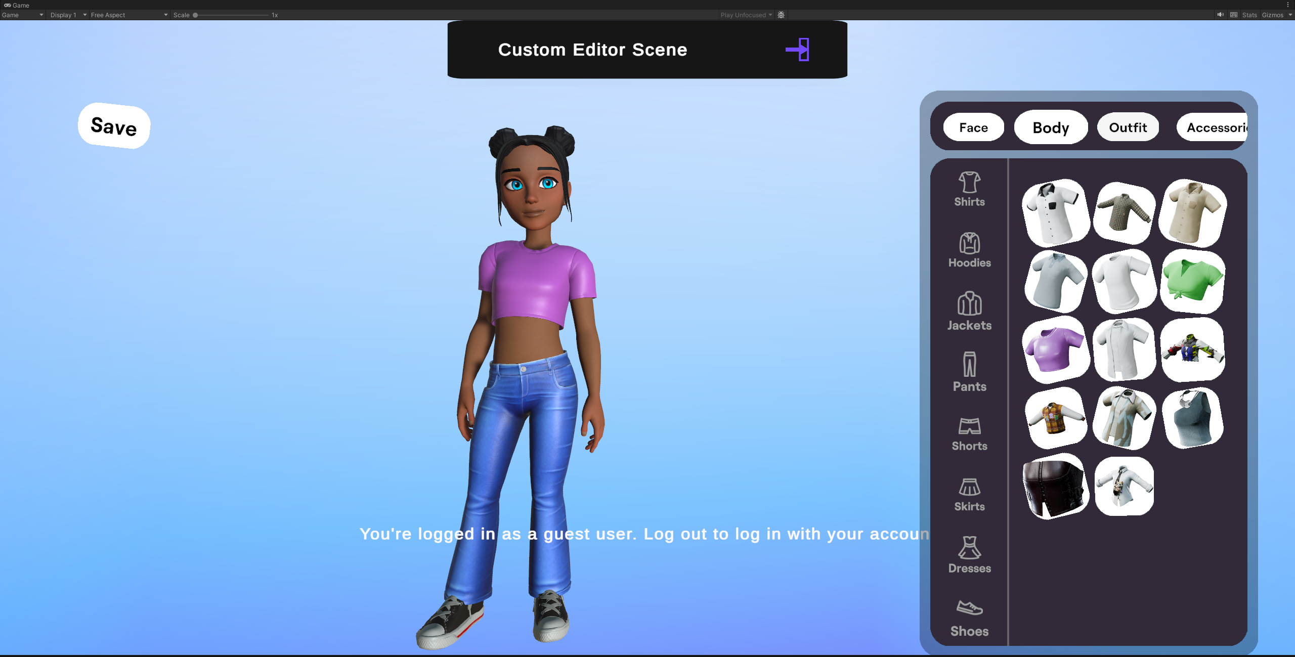 Avatar Editor