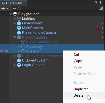 Delete Default