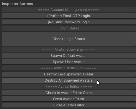 Destroy Avatars