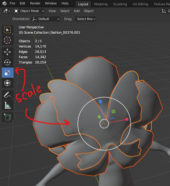 Flower Scale