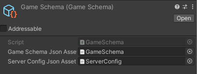 Game Schema