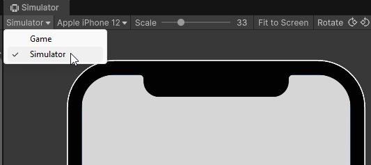 Simulator Window
