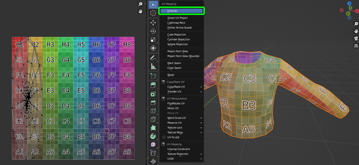 UV Unwrap